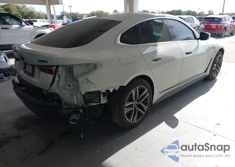 2022 BMW 430I Gran Coupe z USA, uszkodzony, nr VIN WBA63AV05NFM68694